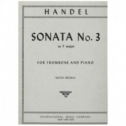 Haendel, G.F.. Sonata Nº3...