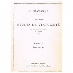 Chavanne, H. 25 Estudios de...