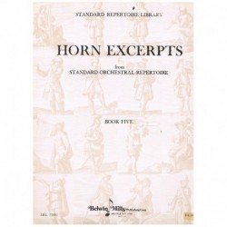 Varios. Horn Excerpts Vol.5...