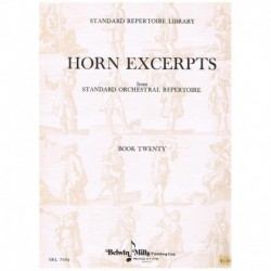 Horn Excerpts Vol.20 (Trompa)