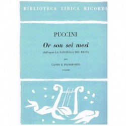 Puccini, Giacomo. Or Son...