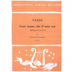 Verdi, Giuseppe. Caro Nome...