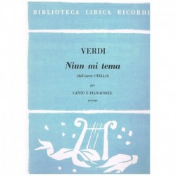 Verdi, Giuseppe. Niun Mi...
